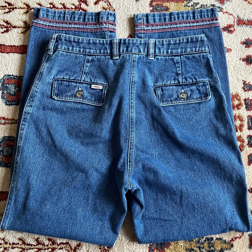Vintage Ralph Lauren Embroidered Flare Jeans